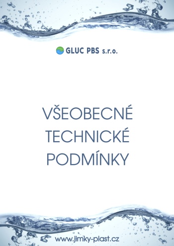 GLUC PBS - Všeobecné technické podmínky